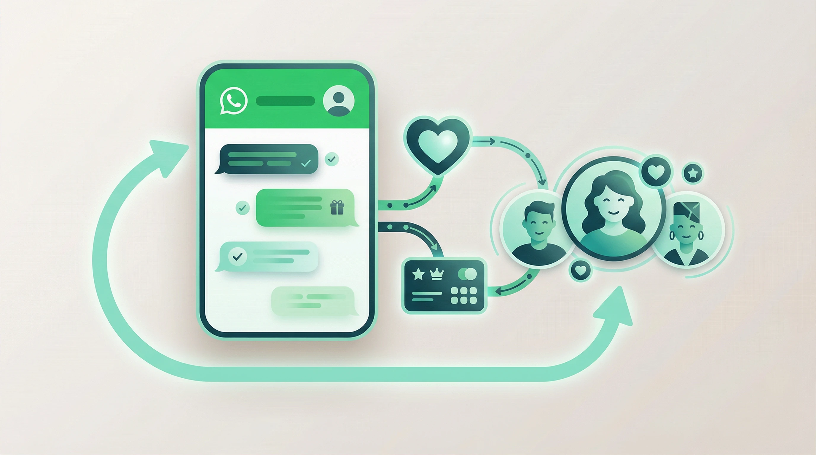 Fidelizar clientes con WhatsApp y mensajes recurrentes