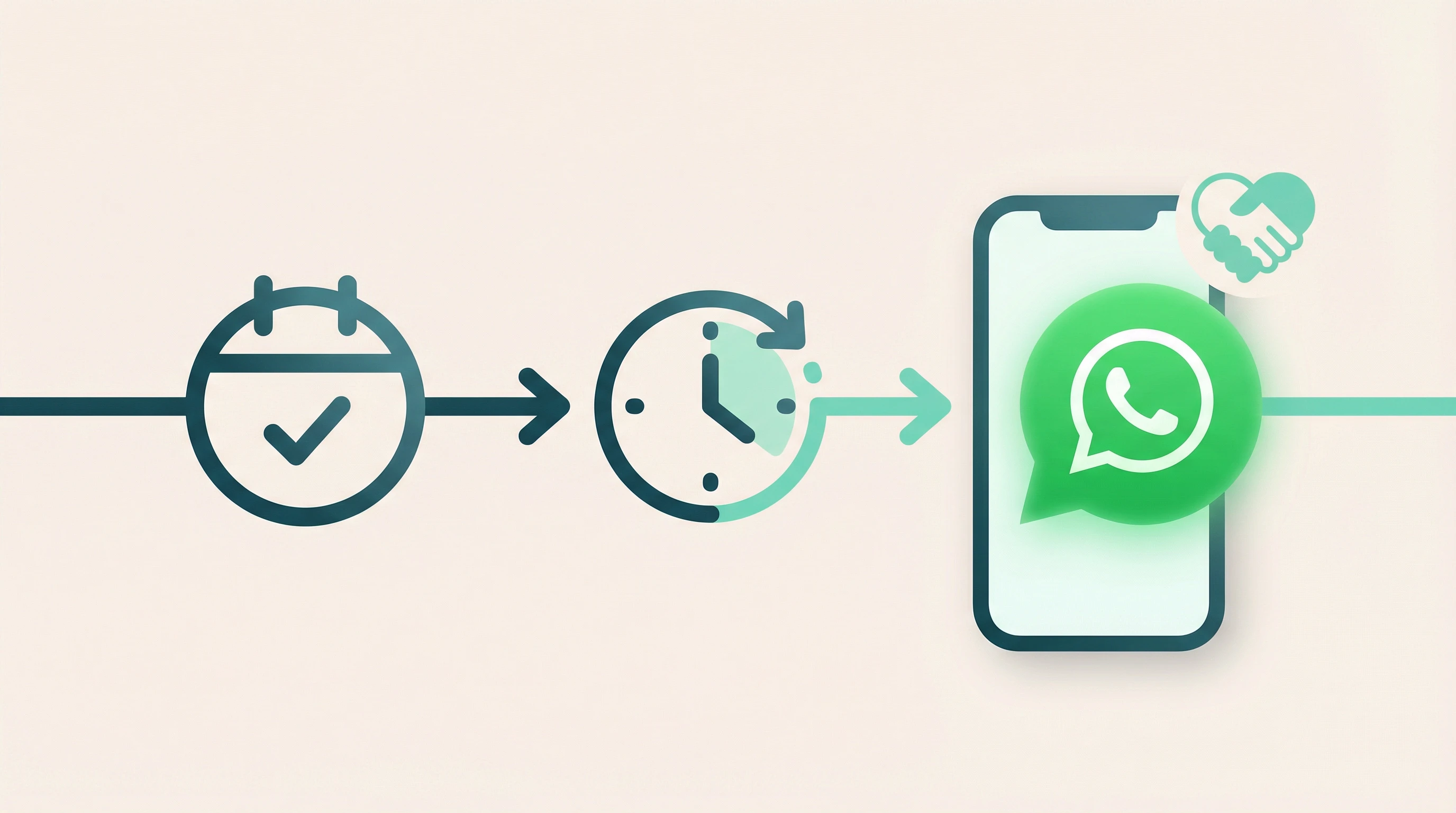 Cómo configurar mensajes de seguimiento automáticos después de las citas